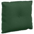 vidaXL Poduška na chrbát Jungle Green 60 x 50 cm Kordúrová tkanina