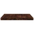 vidaXL Obdĺžnikový stôl 90 x 50 x 3,5 cm Obdĺžnikový Tmavohnedá