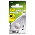 Alkalická gombíková batéria GP 625A (LR9)