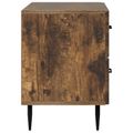 vidaXL Nočný stolík Dymový dub 62 x 34,5 x 47,5 cm Kompozitné drevo