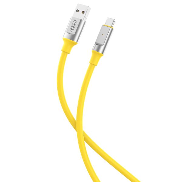 XO kábel NB251 USB - USB-C 1,0 m 6A žltý