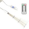 vidaXL Vonkajšie vianočné prskavky 2 ks, modré 20 cm, 280 LED
