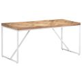 vidaXL Jedálenský stôl 160x70x76 cm akáciový a mangovníkový masív