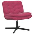 vidaXL Otočné relaxačné kreslo Víno červené 63 x 75 x 76 cm Zamat