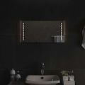 vidaXL LED kúpeľňové zrkadlo 60x30 cm