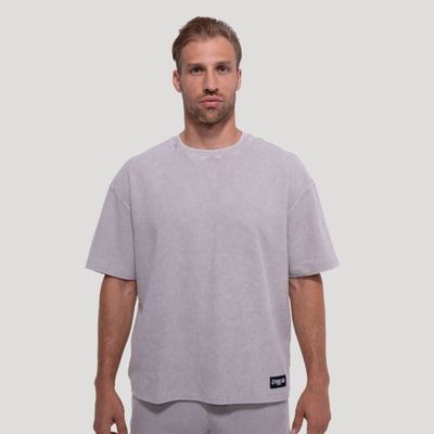 Tričko Persistence Washed Cloud - GymBeam, veľkosť XXL