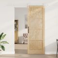 vidaXL Posuvné dvere ORKDAL 83 x 232 cm Borovicový masív