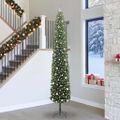 vidaXL Umelý vianočný stromček Zelená 300 cm PVC, oceľ a plast