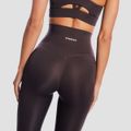 Dámske legíny Aura Tee Brown - GymBeam, veľkosť L