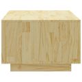 vidaXL Konferenčný stolík 110x50x33,5 cm, borovicový masív