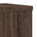 vidaXL Stojany na rastliny 2 ks hnedý dub 20x20x30 cm kompozitné drevo