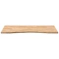 vidaXL Doska stolíka neošetrená 120x60x2,5 cm dubový masív obdĺžnikový