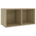 vidaXL TV skrinky 4 ks, dub sonoma 72x35x36,5 cm, kompozitné drevo