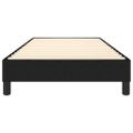 vidaXL Posteľný rám s boxspringom Čierna 90x200 cm Látka