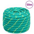 vidaXL Lodné lano zelené 20 mm 50 m polypropylén