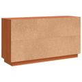 vidaXL Servírovacia skriňa Hnedý dub 111 x 34 x 60 cm
