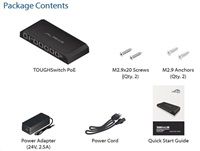 UBNT EdgeSwitch 5XP PoE [náhrada za ToughSwitch TS-5-POE, 5x Gigabit POE portov, 24V]