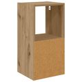 vidaXL Nočný stolík Remeselný dub 30,5 x 27 x 59,5 cm Kompozitné drevo