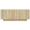 vidaXL TV skrinka dub sonoma 100x35x40 cm spracované drevo
