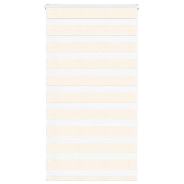 vidaXL Zebra roleta 80x100 cm šírka látky 75,9 cm polyester