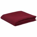 vidaXL Uterák na stôl 5 ks Okrúhly Víno červené Ø 140 cm