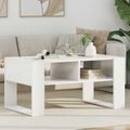 vidaXL Konferenčný stolík Biela 92 x 53 x 45 cm Kompozitné drevo