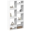 vidaXL Deliaca stena biela 100x33x175 cm kompozitné drevo