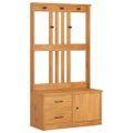 vidaXL Halový strom SANDNES 87x40x159,5 cm masívna borovica