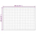 vidaXL Záťažová prikrývka bledokrémová 140x200 cm 10 kg látka