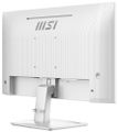 MSI PRO MP243W E14/ 24"/ 1920x1080/ IPS/ 4ms/ 144Hz/ 300cd/m2/ 1500:1/ HDMI/ DP/ VESA/ bílý Monitor, 23,8" IPS, Full HD 1920 × 1080, 144 Hz, 1 ms, HDMI, DisplayPort, reproduktory, cerný
