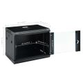 vidaXL 9U Nástenná serverová skriňa 19" 600x450x510 mm IP20