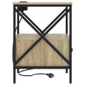 vidaXL Nočný stolík 2 ks Sonoma dub 41,5 x 40,5 x 55 cm