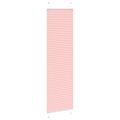 vidaXL Plisovaná roleta ružová 55x200 cm šírka látky 54,4 cm polyester