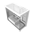 Počítačová skriňa Darkflash C218M + 6 ventilátorov ARGB (biela)