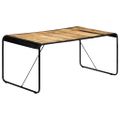 vidaXL Jedálenský stôl 180x90x76 cm surové masívne mangovníkové drevo
