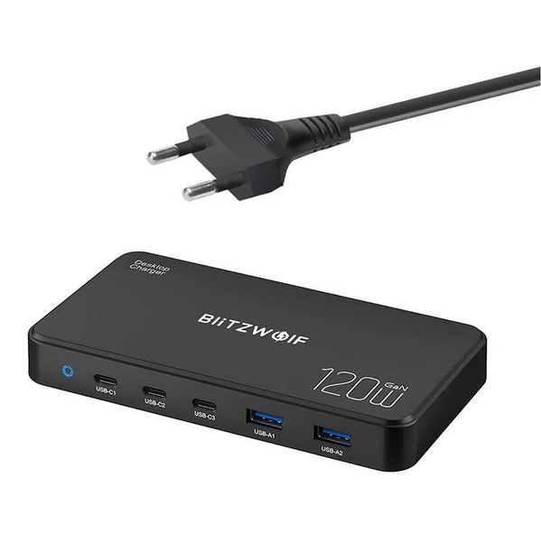 Sieťová nabíjačka Blitzwolf BW-i100 5v1 120W