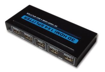 HDMI rozbočovač 1xIN/4xOUT 1080 + 3D ready