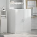 vidaXL Skrinka na práčku biela 71x71,5x91,5 cm