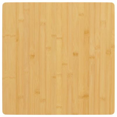 vidaXL Stolová doska 40x40x1,5 cm bambus
