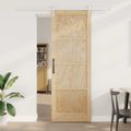 vidaXL Posuvné dvere ORKDAL 83 x 232 cm Borovicový masív