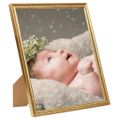 vidaXL Fotorámiky na stôl, koláž 5 ks, zlaté 13x18 cm, MDF
