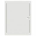 vidaXL Access Panel Biela 43 x 33 x 3 cm Oceľ