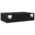 vidaXL TV skrinky s LED svetlami 2 ks, čierny dub 60x35x15,5 cm