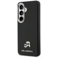 Puzdro Karl Lagerfeld Saffiano KC Metal Logo MagSafe pre Samsung Galaxy S26 čierna