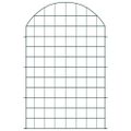 vidaXL Sada plotu pre rybník 8 ks 50 x 80 cm Oceľ Zelená