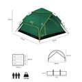 Pop-up stan NILS Camp NC4801 Shadow 2 zelený