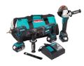 Makita Aku sada DGA504+DHR241+DDF482 Li-ion LXT 18V