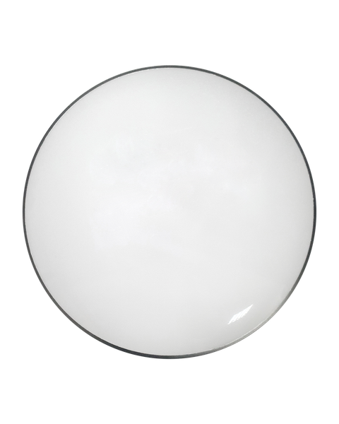 LED stropné svietidlo ESLA Q-246CP 24W 2040lm 4000K ø37cm/kruhové strieborné QTEC