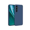 Silikónové puzdro Etteri Mag pre Samsung Galaxy S26 tmavomodrá