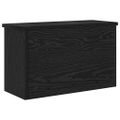 vidaXL Vešiak na stenu Nástenná montáž Čierny dub 50 x 20 x 30 cm